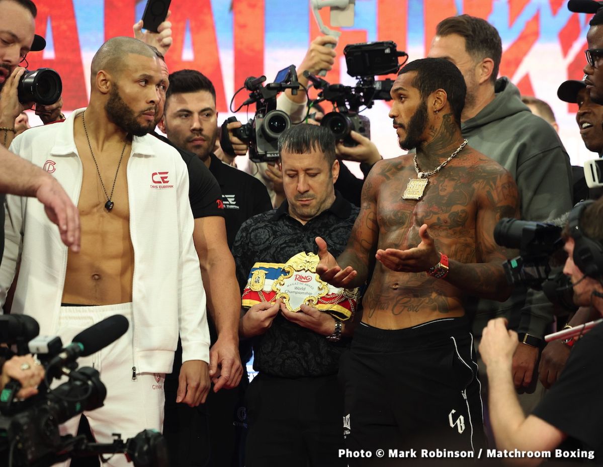 benn vs eubank 2 tickets