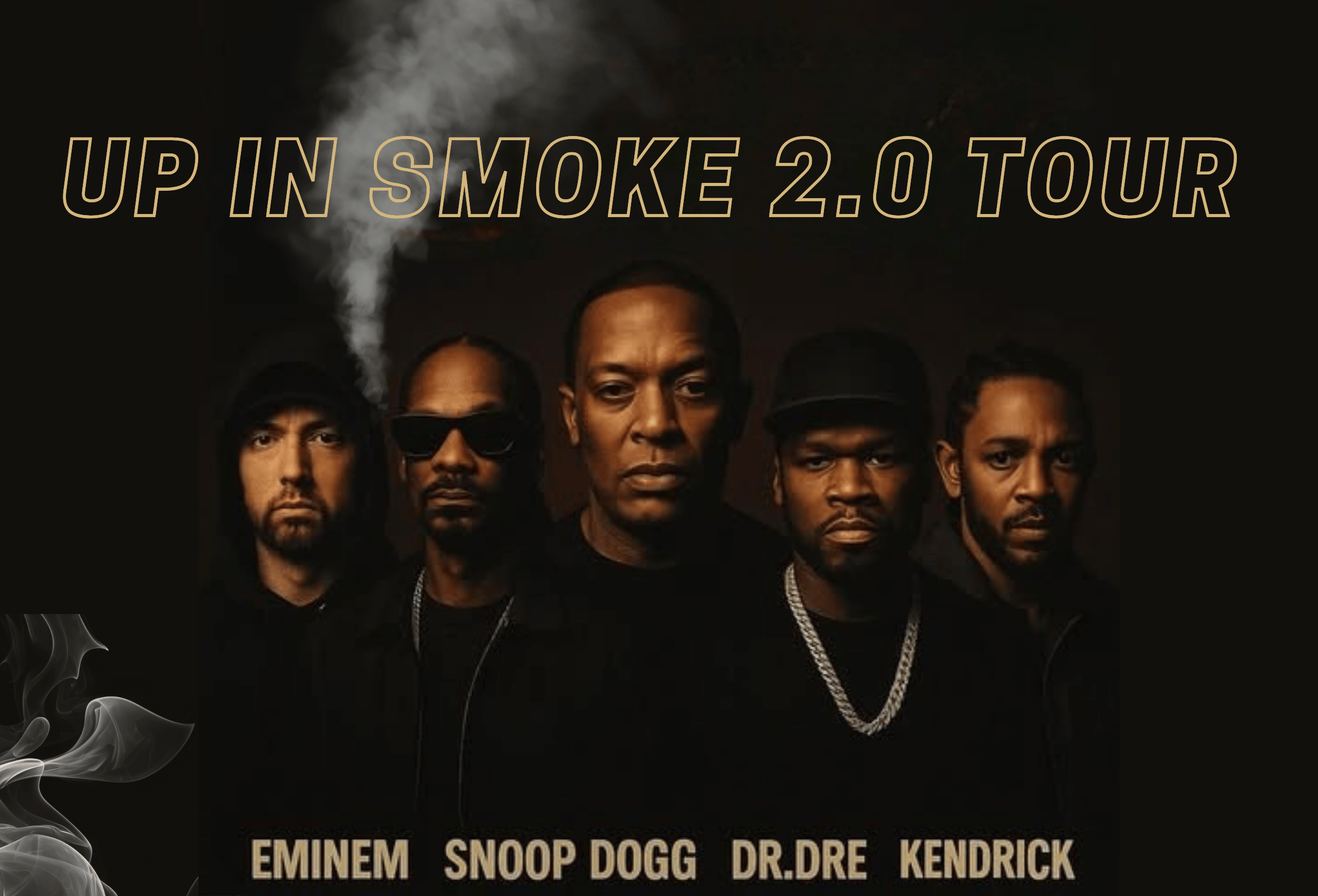 Up In Smoke Tour poster